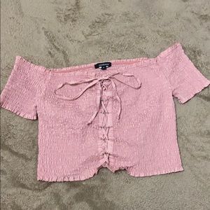 Pink Ambiance Crop Top